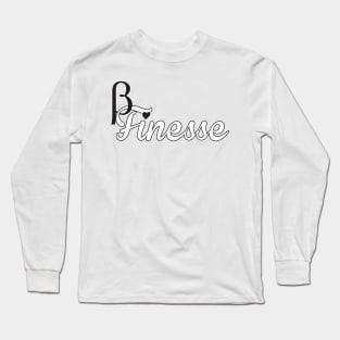 Beta Finesse (Front Only) Long Sleeve T-Shirt